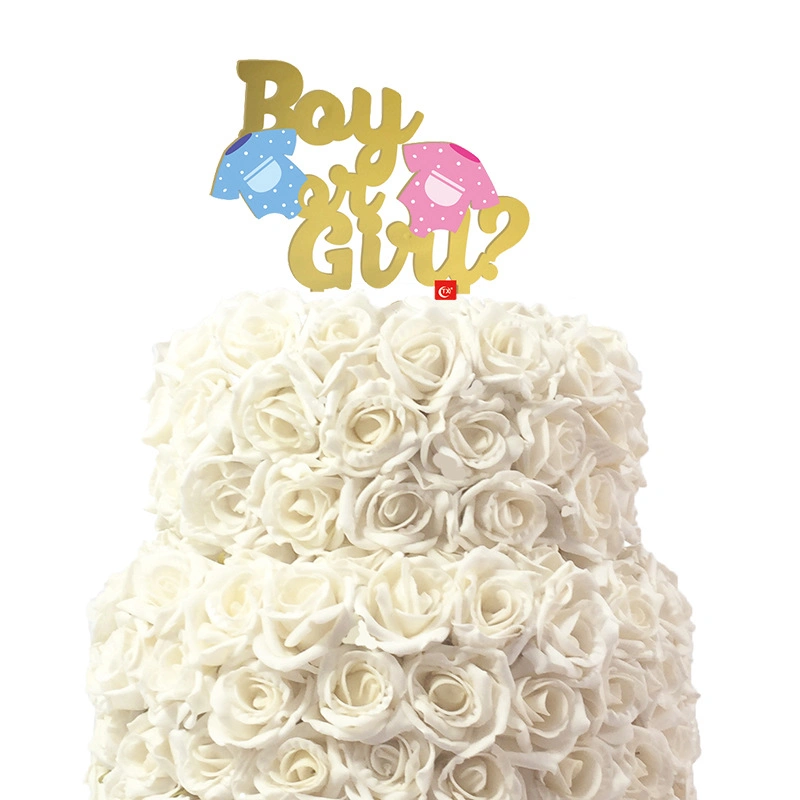 Baby Girl or Boy Birthday Holiday Cake Topper