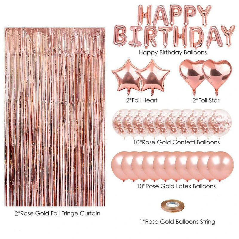 Birthday Party Balloon Decoration Birthday Balloon Banner Set Esg14499