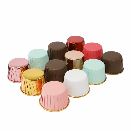 Molde para pastel de muffins de papel para pastel de taza