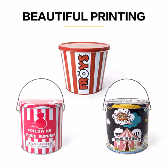 Contenedor de comida impreso personalizado Multi