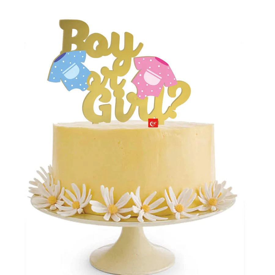 Adorno para tarta navideña de cumpleaños para niña o niño